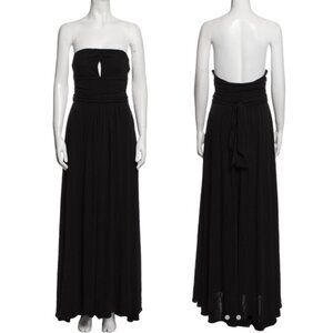 Hippie Haute Long black dress from the real real.